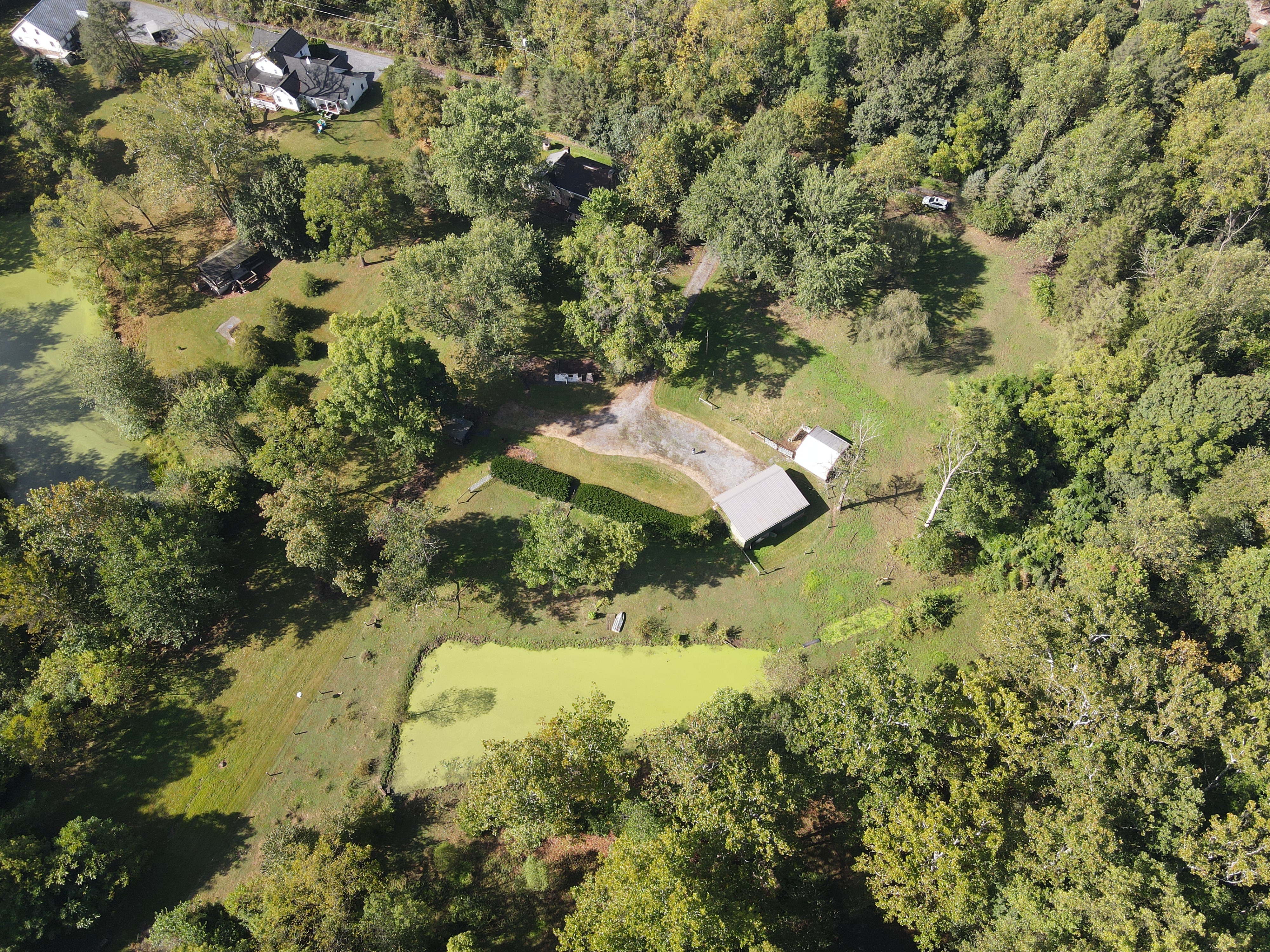 SECLUDED 5 ACRE PROPERTY W/ 3 BEDROOM HOME & 21’X37’ BARN