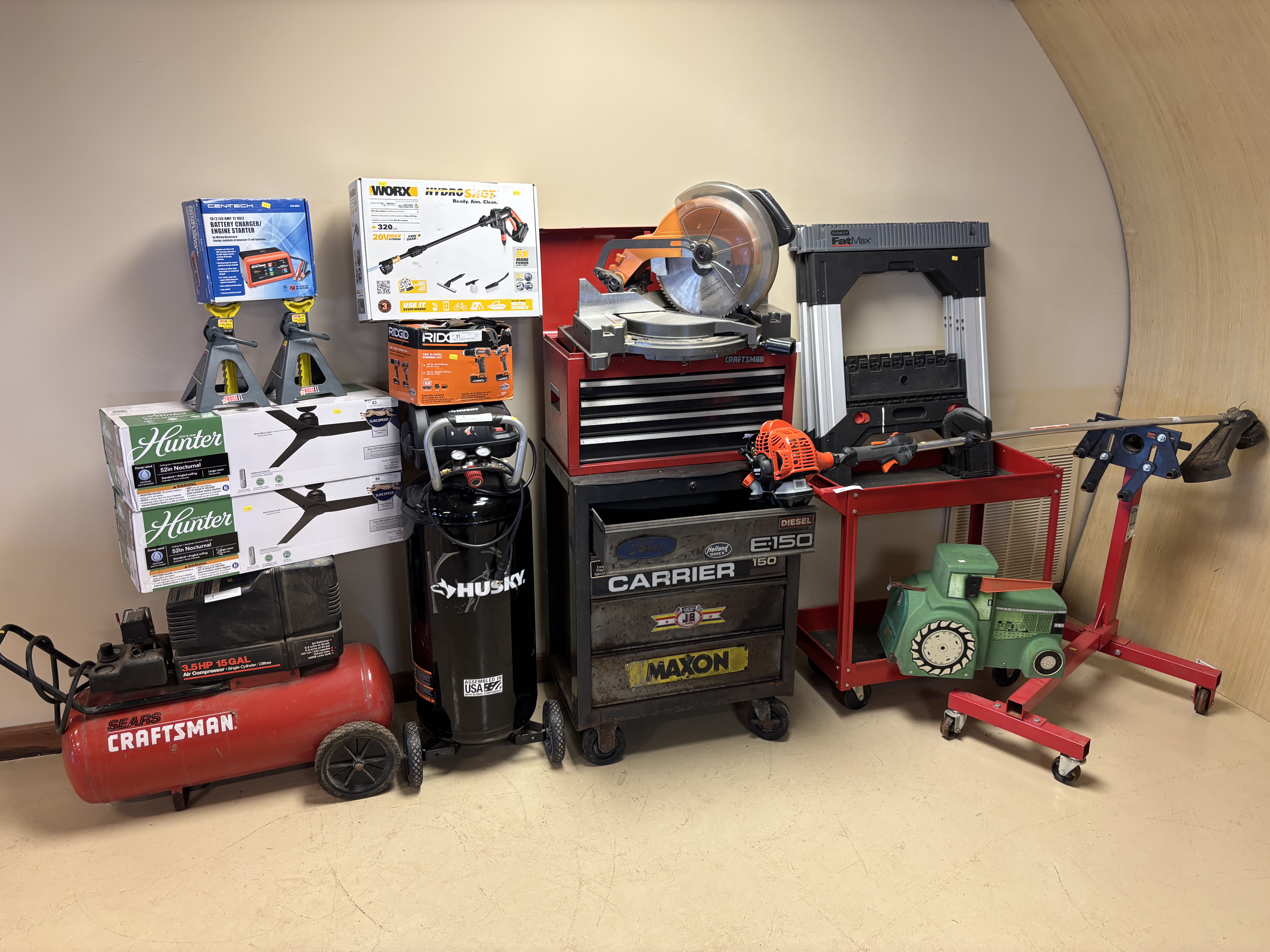 TRADESMEN & INDUSTRIAL DIVISION – Tool & Automotive Online Auction